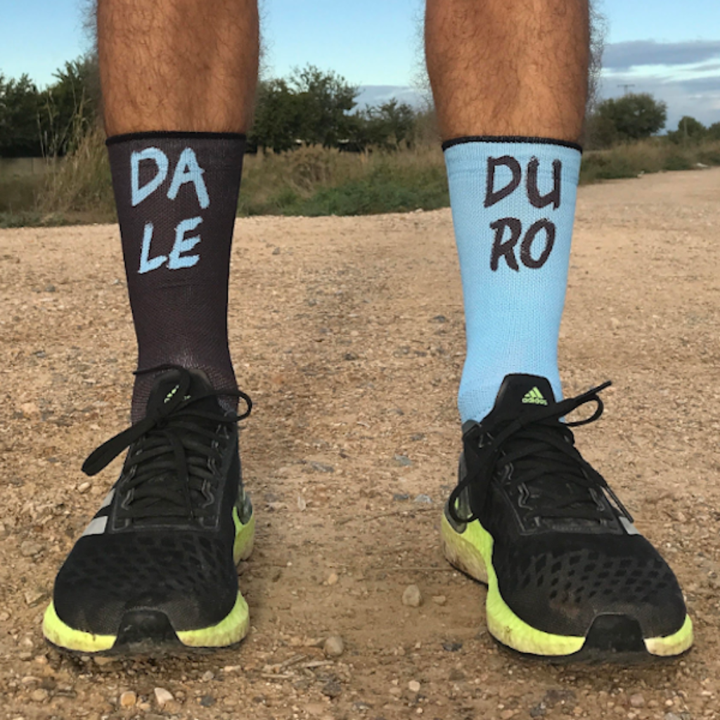 calcetines celestes dale duro