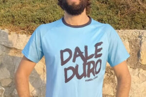 camiseta dale duro celeste frente (2)